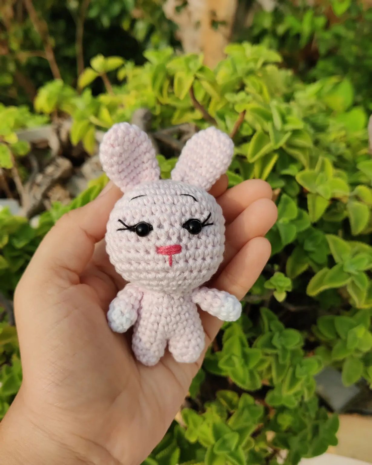 Baby Bunnies Amigurumi Keychain Free Pattern Amigurumi