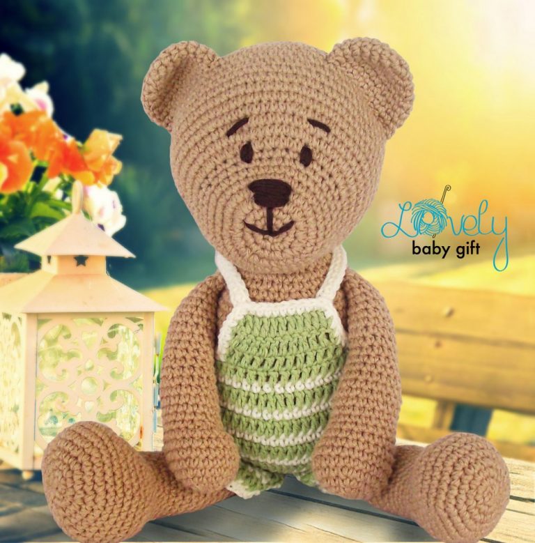 Amigurumi Bear From Plush Yarn Free Pattern – Amigurumi