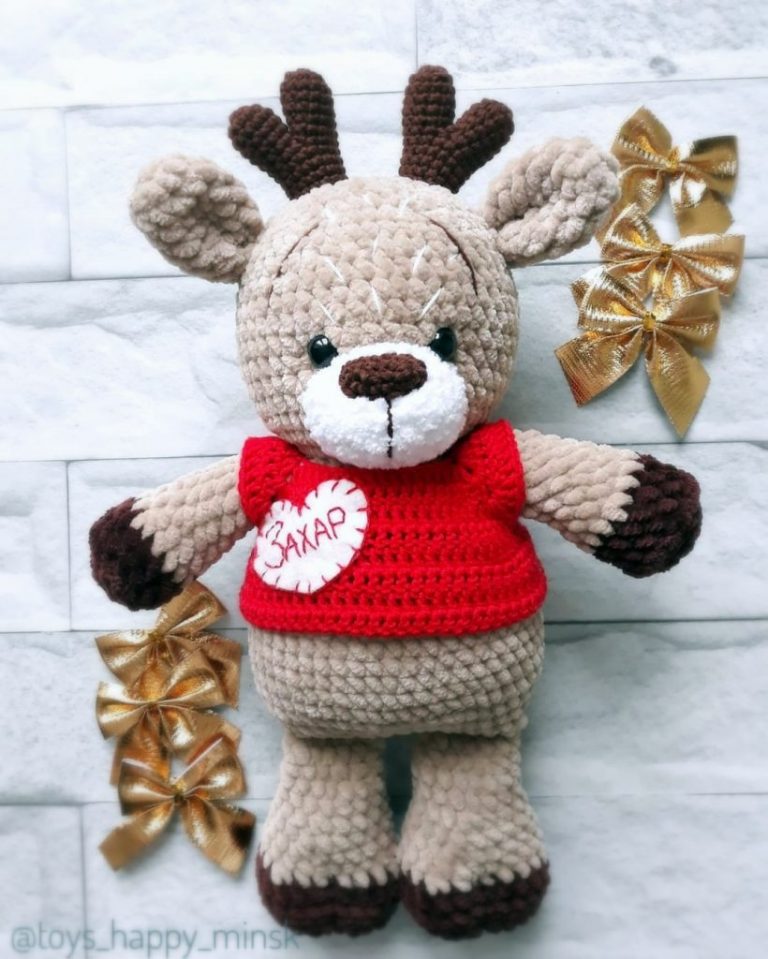 Crochet Deer Amigurumi Free Pattern – Amigurumi