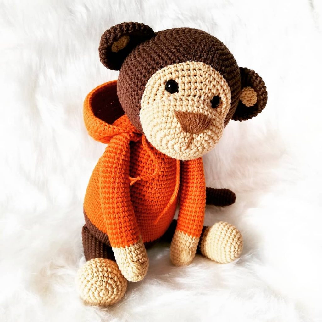 Crochet Monkey Amigurumi Free Pattern – Amigurumi