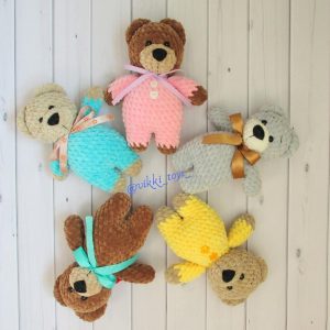 Crochet Teddy Bears Amigurumi Free Pattern – Amigurumi