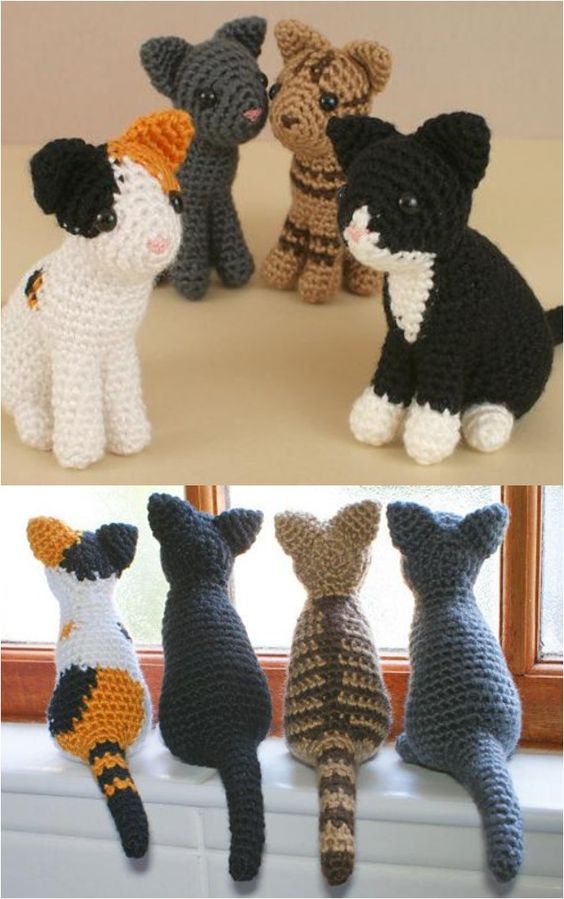 Cat Amigurumi Crochet Plush Free Pattern – Amigurumi
