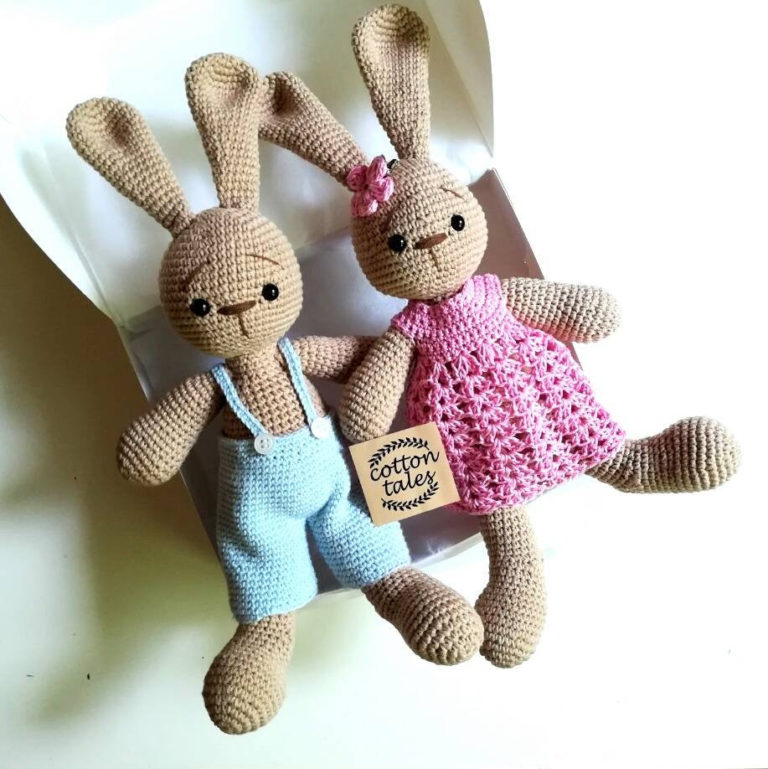 Sleeping Bunny Amigurumi Free Pattern – Amigurumi