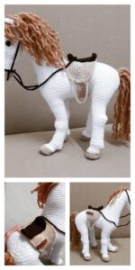 Amigurumi Book Loving Horse Free Pattern – Amigurumi