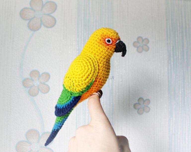 Amigurumi Crochet Parakeet Free Pattern – Amigurumi