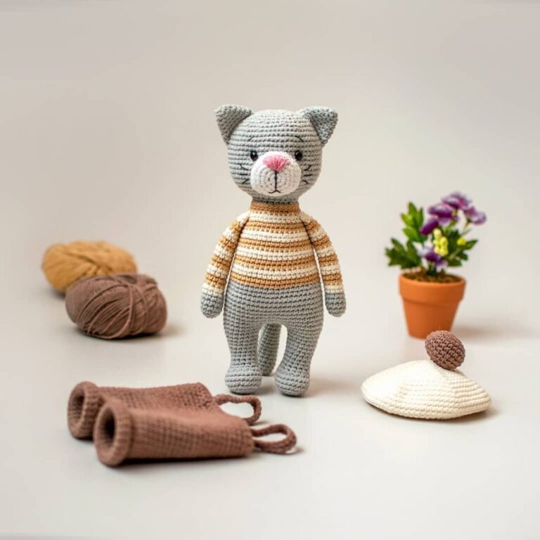 Amigurumi Jeremy the Cat Free Pattern – Amigurumi