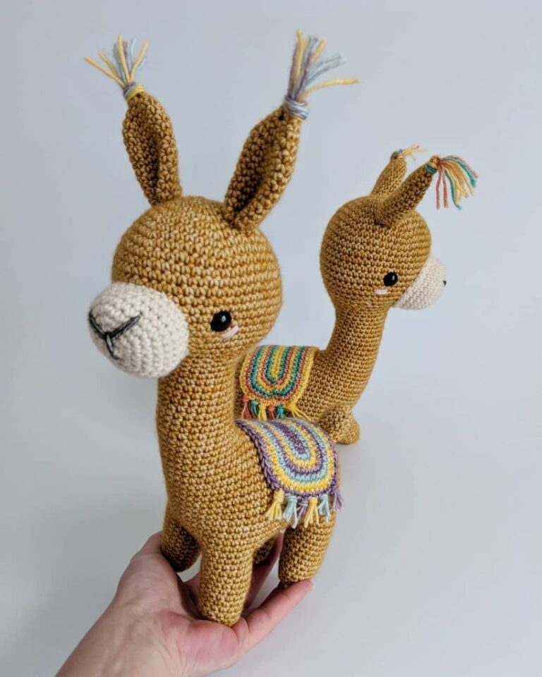 Amigurumi Llama Free Crochet Pattern Amigurumi