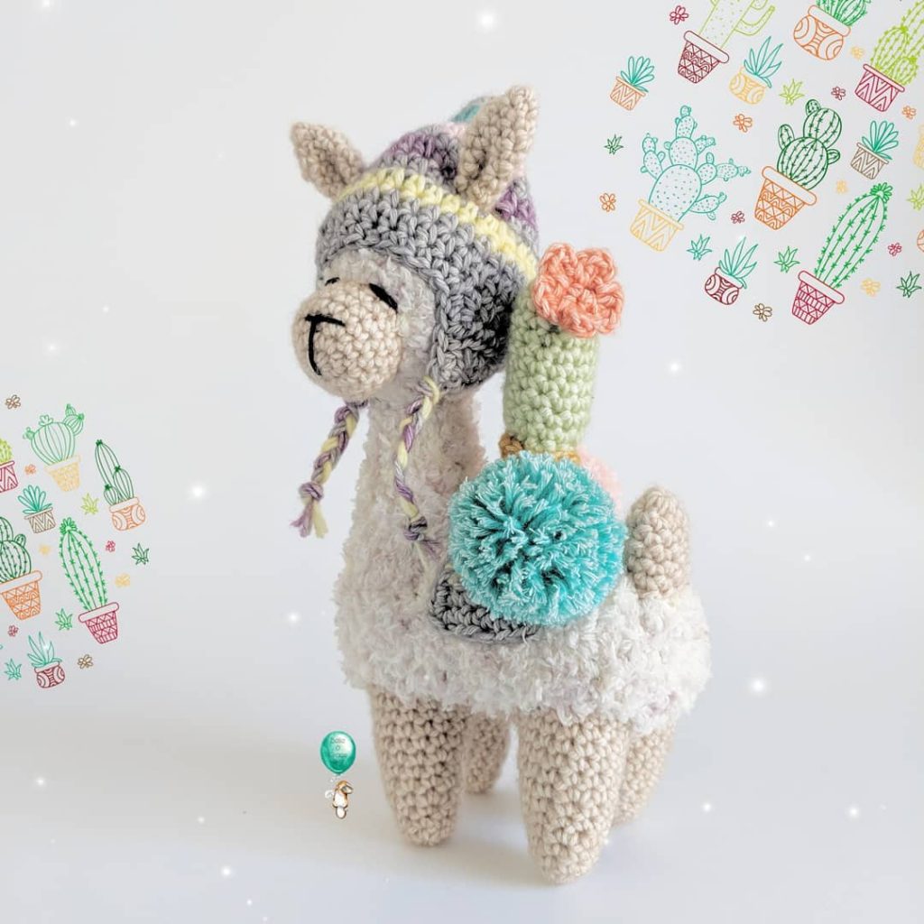 Amigurumi Llama Free Crochet Pattern Amigurumi