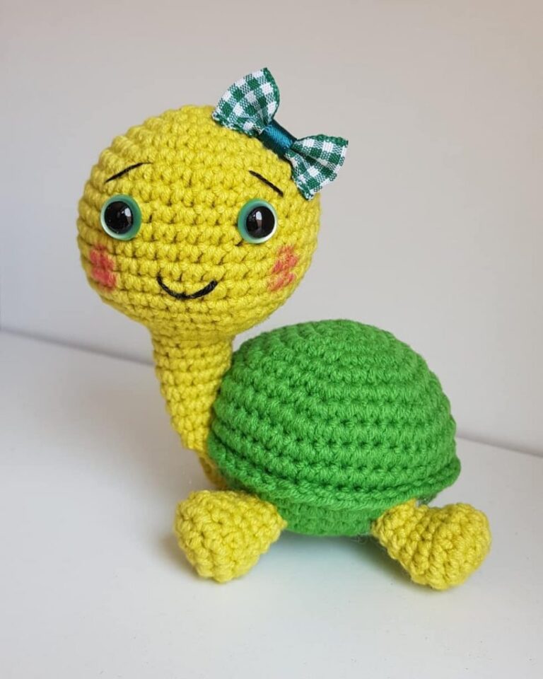 Amigurumi Spring Turtle Free Pattern – Amigurumi