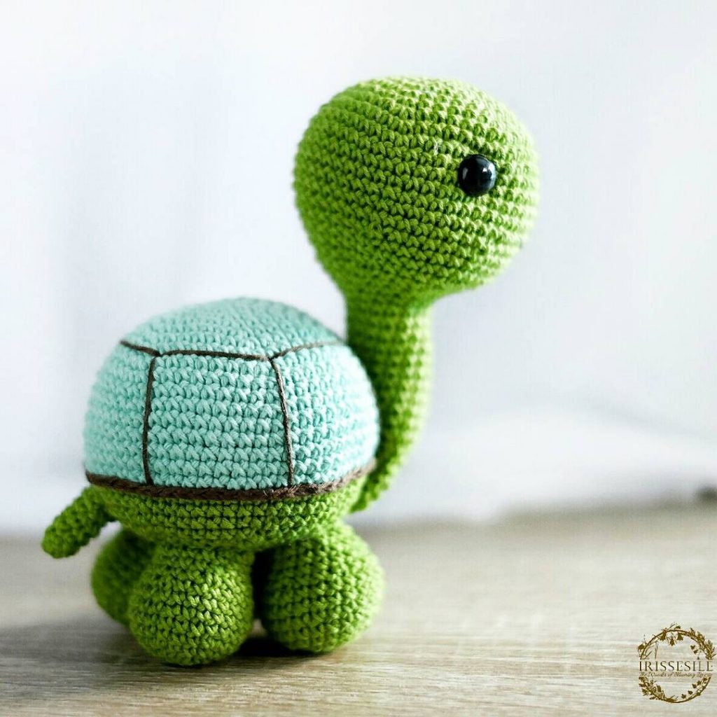 Amigurumi Spring Turtle Free Pattern Amigurumi