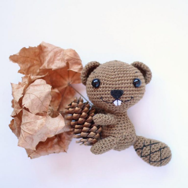 Amigurumi Beaver Crochet Free Pattern Amigurumi