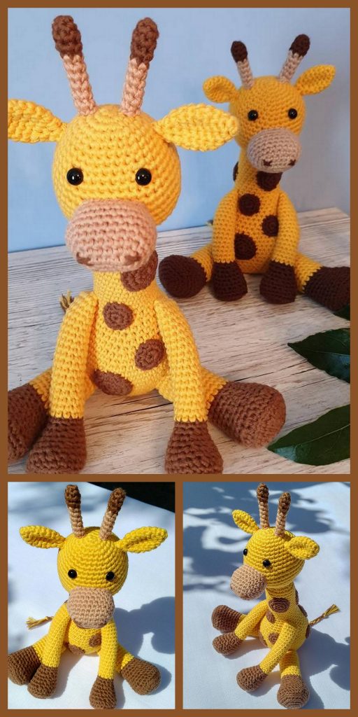 Amigurumi Cute Giraffe Crochet Free Pattern – Amigurumi