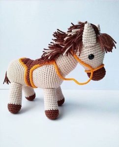 Amigurumi Cute Horse Crochet Free Pattern – Amigurumi