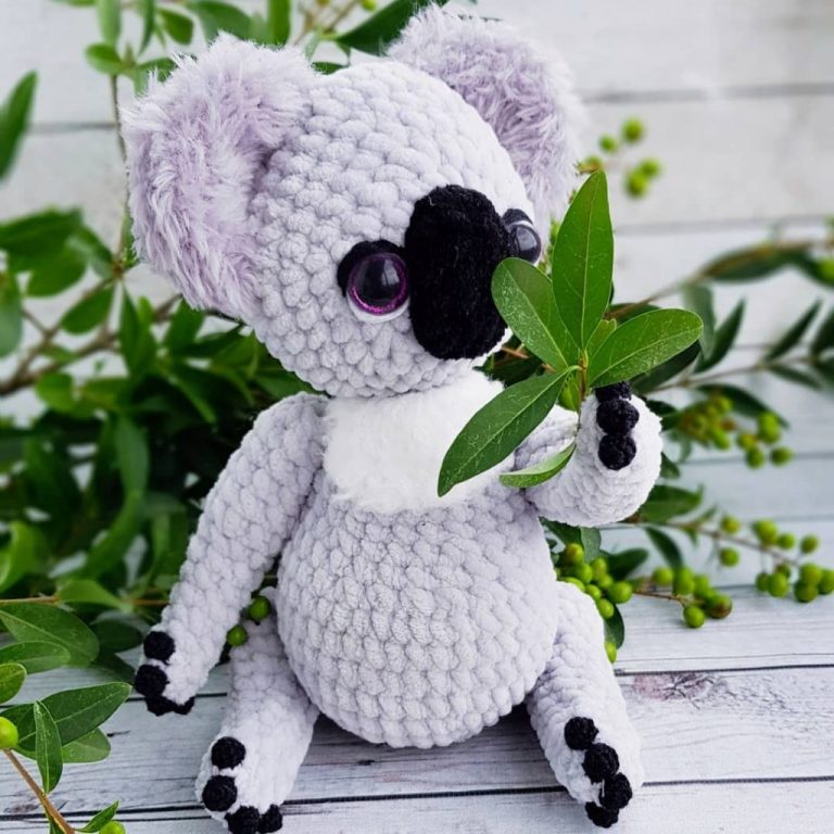 Amigurumi Cute Koala Crochet Free Pattern Amigurumi