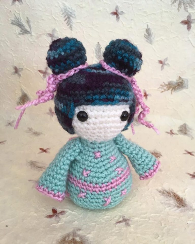 Amigurumi Japanese Doll Crochet Free Pattern – Amigurumi