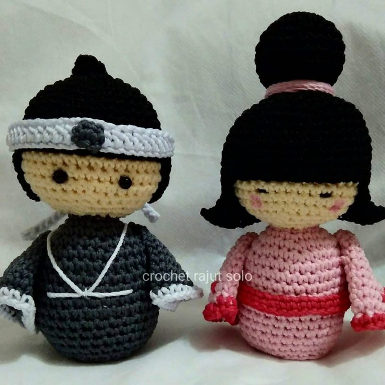 Amigurumi Japanese Doll Crochet Free Pattern – Amigurumi