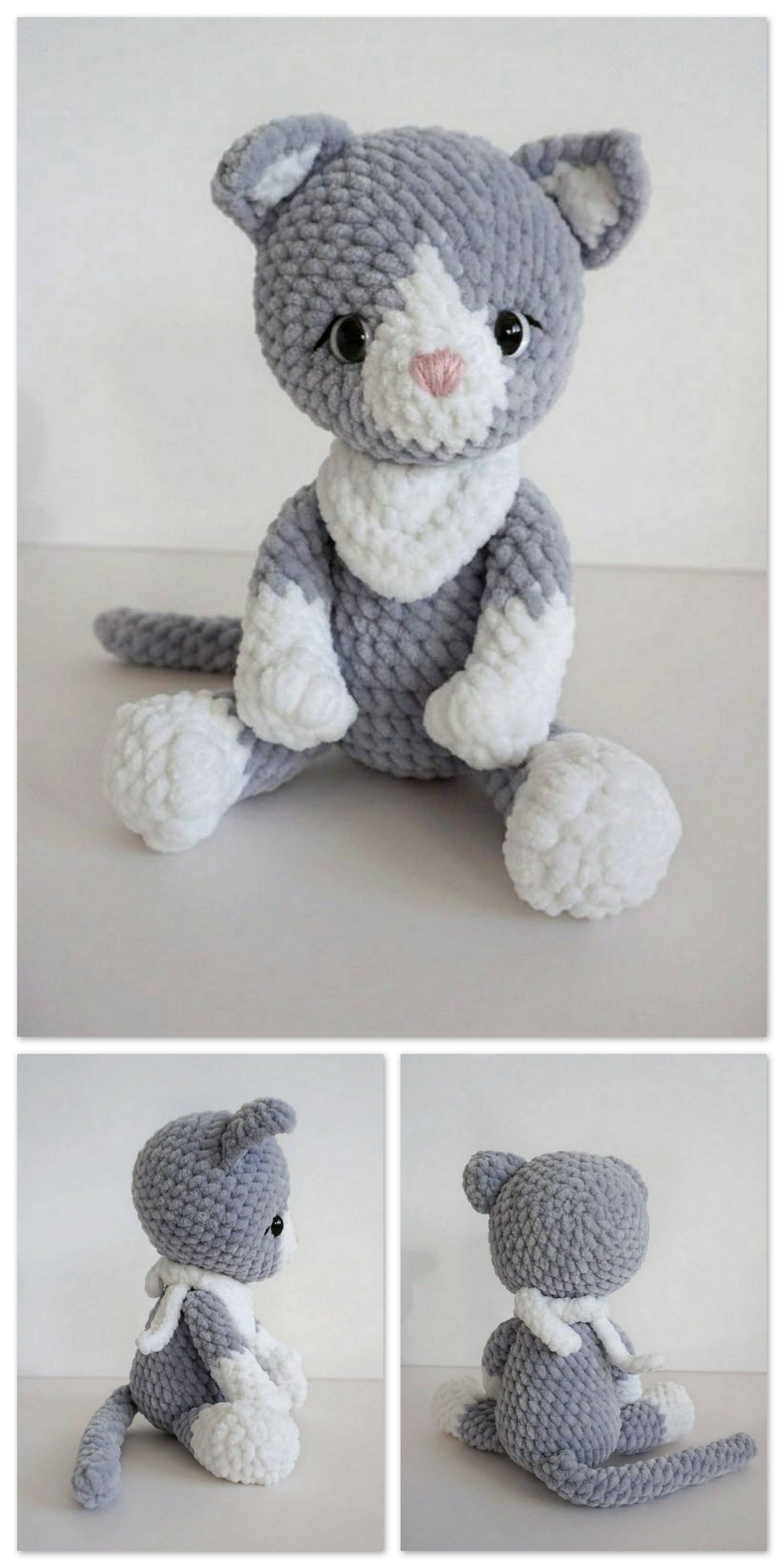 Amigurumi Plush Cat Free Pattern – Amigurumi