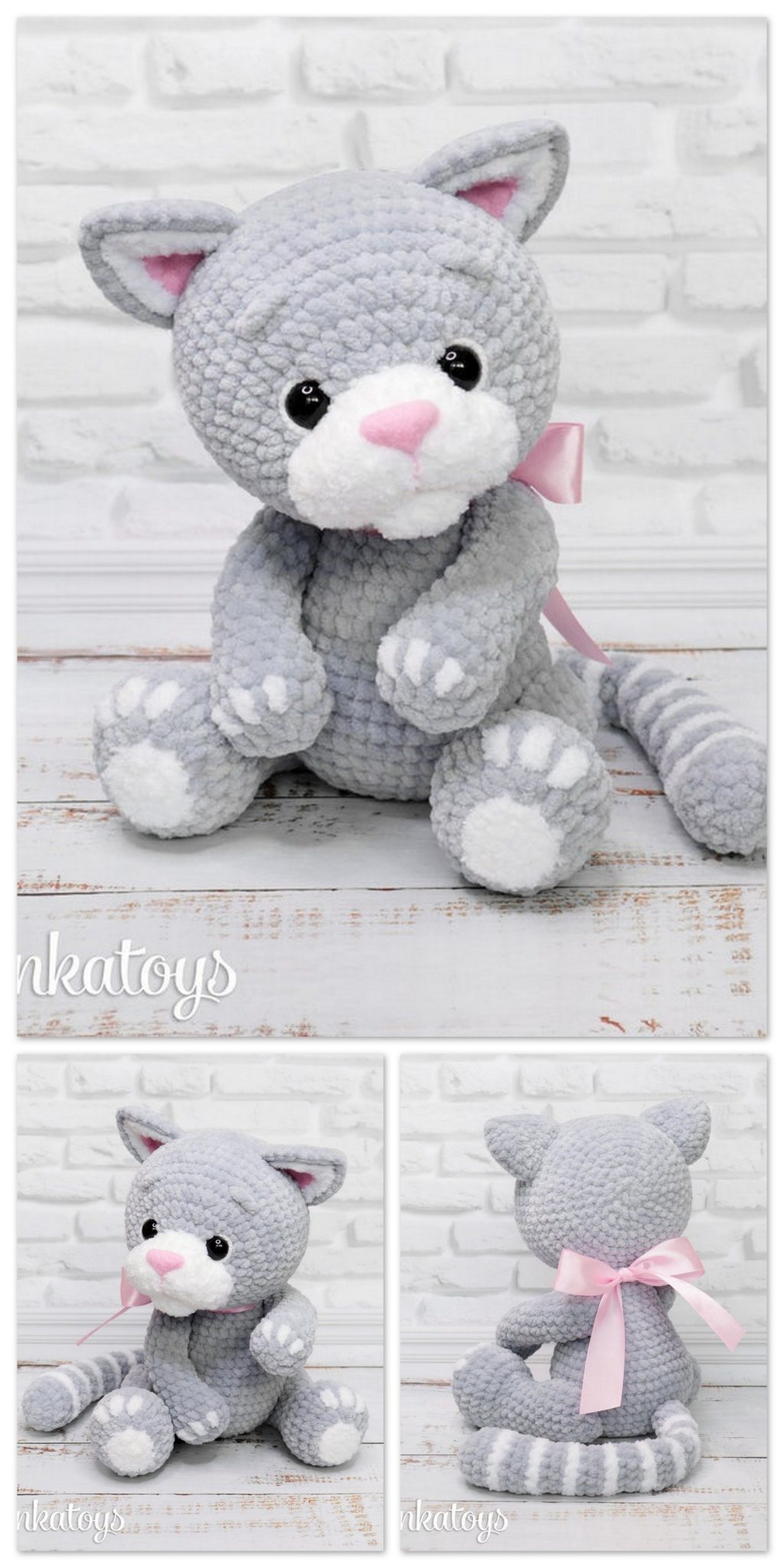 Amigurumi Plush Cat Free Pattern – Amigurumi