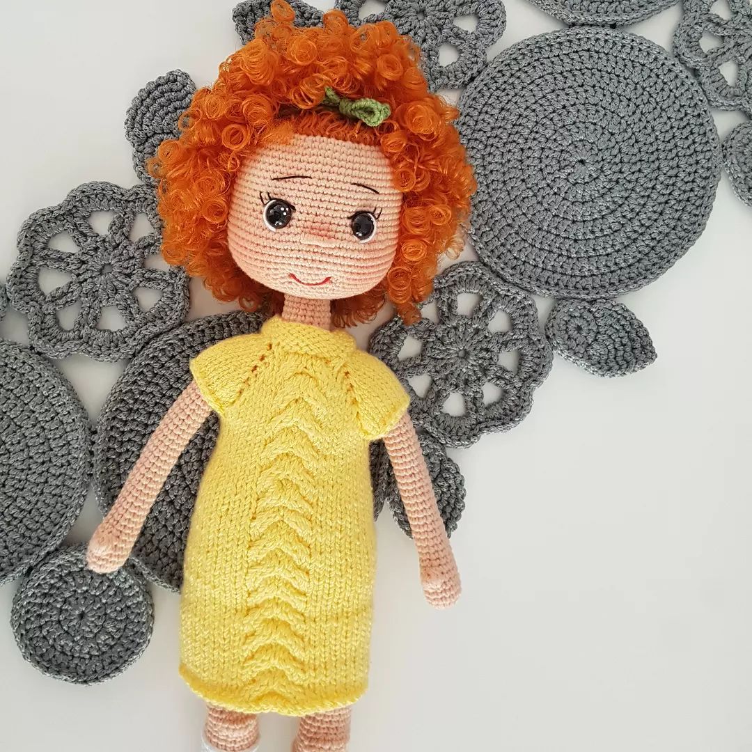 Amigurumi Mandarin Doll Crochet Free Pattern Amigurumi