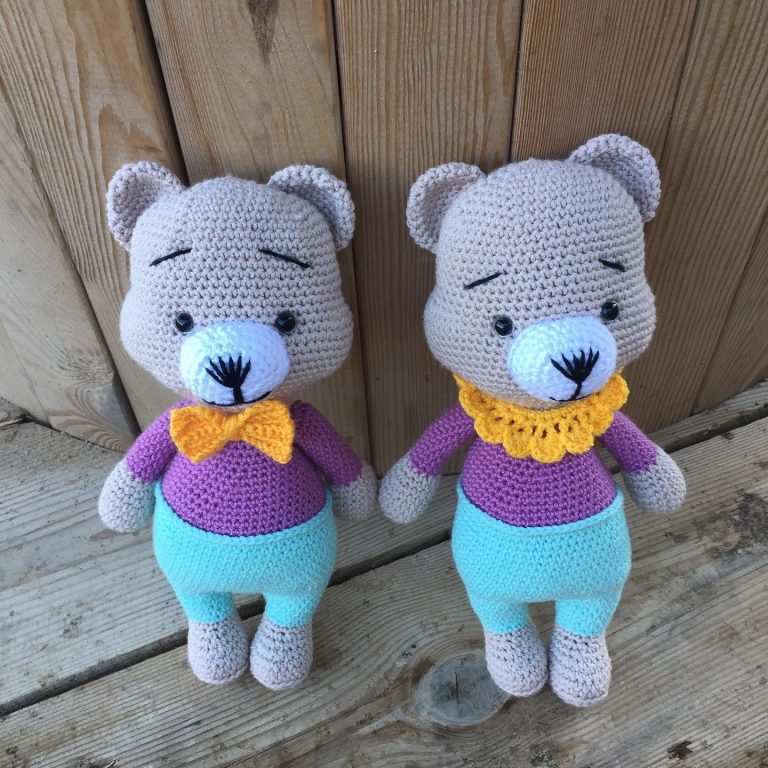 Crochet Amigurumi Teddy Bear Free Pattern – Amigurumi