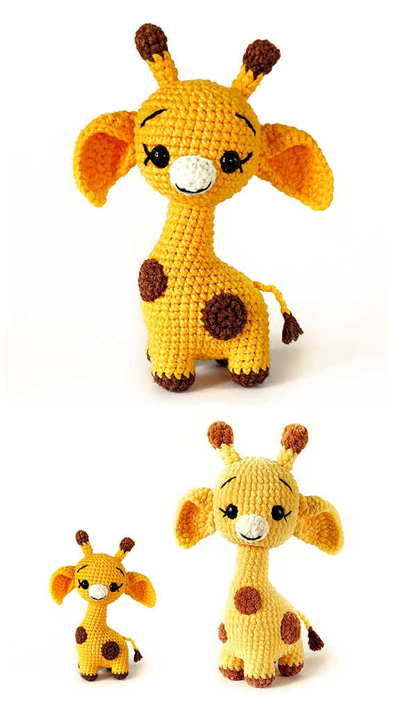Amigurumi Big Giraffe Free Crochet Pattern – Amigurumi